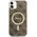 Ładowarka Guess Zestaw Guess etui + ładowarka bezprzewodowa GUBPN61H4EACSW Apple iPhone 11 brązowy/brown hard case 4G Print MagSafe