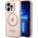 Guess Etui Guess GUHMP14LHTCMP Apple iPhone 14 Pro różowy/pink hard case Gold Outline Translucent MagSafe