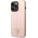 Guess Etui Guess GUHCP14LSLTGP Apple iPhone 14 Pro różowy/pink hardcase Silicone Triangle