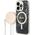 Ładowarka Guess Zestaw Guess etui + ładowarka bezprzewodowa GUBPP14XHMEACSK Apple iPhone 14 Pro Max czarny/black hard case Marble MagSafe