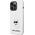 Karl Lagerfeld Etui Karl Lagerfeld KLHMP14XSNCHBCH Apple iPhone 14 Pro Max hardcase biały/white Silicone Choupette MagSafe