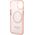 Guess Etui Guess GUHMP14SHTCMP Apple iPhone 14 różowy/pink hard case Gold Outline Translucent MagSafe