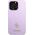 Guess Etui Guess GUHCP13LPS4MU Apple iPhone 13 Pro purpurowy/purple hardcase Saffiano 4G Small Metal Logo