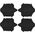 Lizard Skins LIZARDSKINS DSP Lever Grip - Jet Black 0.5 mm (2 zestawy po 2 szt.) (NEW 2023)