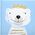 Goldbuch Album GOLDBUCH 27257 Fortuna blue corner/splits 30x31 cm 60 pages| white sheets [V]