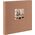 Goldbuch Album GOLDBUCH 27719 Bella Vista hazelnut 30x31/60 pages |white sheets|corner/splits|bookbound