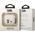 Karl Lagerfeld Karl Lagerfeld KLACA3SILKCW AirPods 3 cover biały/white Silicone Karl & Choupette
