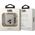 Karl Lagerfeld Karl Lagerfeld KLA2HNKCTGT Airpods 1/2 cover transparent Gliter Karl&Choupette