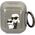 Karl Lagerfeld Karl Lagerfeld KLA2HNKCTGK Airpods 1/2 cover czarny/black Gliter Karl&Choupette