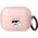 Karl Lagerfeld Karl Lagerfeld KLAPHNCHTCP Airpods Pro cover różowy/pink Ikonik Choupette