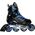 Rolki Outrace Ghost rekreacyjne regulowane czarne r. 43-46