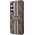 Guess Etui Guess GUHCS23SP4RPSW Samsung Galaxy S23 brązowy/brown hardcase 4G Printed Stripe