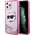 Karl Lagerfeld Etui Karl Lagerfeld KLHCP12MLNCHCP Apple iPhone 12/12 Pro różowy/pink hardcase Glitter Choupette Head