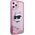 Karl Lagerfeld Etui Karl Lagerfeld KLHCP12MLNCHCP Apple iPhone 12/12 Pro różowy/pink hardcase Glitter Choupette Head