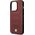 BMW Etui BMW BMHMP14L22RPSR Apple iPhone 14 Pro burgundowy/burgundy Leather Seats Pattern MagSafe