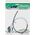 InLine InLine® Slim SAS cable, SFF-8654 to 4x SATA 7-pin, 12Gb/s, 1m