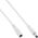Kabel zasilający InLine InLine® DC extension cable, DC plug male/female 5.5x2.1mm, white, 5m