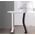 Organizer InLine InLine® Cable duct flexible, vertical for tables, 2 chambers, 0.80m, black