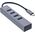 HUB USB InLine InLine® USB 3.2 Gen.1 Type C hub (4x USB-A 5Gbps), OTG, metal case