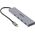 HUB USB InLine InLine® USB 3.2 Gen.2 Hub, USB Type-C to 4 Port Type-C (1 Port power through up to 100W), OTG, aluminum housing, gray, without power supply unit