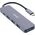 HUB USB InLine InLine® USB 3.2 Type-C Multi Hub (4x USB-A 5Gb/s + USB Type-C (Data/PD 87W), OTG, aluminum housing