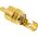 InLine InLine® RCA metal male plug for soldering, silver, red ring, for 6mm cable