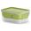 Emsa Emsa CLIP & GO Lunchbox XL, lunch box (green/transparent, with inserts)