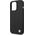 BMW BMW Liquid Silicone Case Metal Logo - Etui iPhone 14 Pro Max (Czarny)