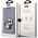 Karl Lagerfeld Etui Karl Lagerfeld KLBKP14LSANKCPG Apple iPhone 14 Pro bookcase srebrny/silver Saffiano Karl & Choupette