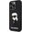 Karl Lagerfeld Etui Karl Lagerfeld KLHCP14L3DRKINK Apple iPhone 14 Pro czarny/black hardcase Rubber Ikonik 3D