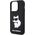 Karl Lagerfeld Etui Karl Lagerfeld KLHCP14X3DRKHNK Apple iPhone 14 Pro Max czarny/black hardcase Rubber Choupette 3D
