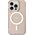 Guess Etui Guess GUHMP14LHCMCGP Apple iPhone 14 Pro różowy/pink hardcase Glitter Gold MagSafe