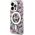 Guess Etui na telefon Guess GUHMP14XHCFWSP do Apple iPhone 14 Pro Max 6,7" różowy/pink hardcase Flower MagSafe