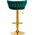 Activeshop 4Rico Hoker barowy QS-B313a aksamit zielony