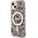 Guess Guess Flower MagSafe - Etui iPhone 14 (Różowy)