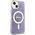 Guess Guess 4G MagSafe - Etui iPhone 14 Plus (Purpurowy)