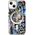 Guess Guess Leopard MagSafe - Etui iPhone 14 (Niebieski)