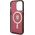 Ferrari Ferrari Translucent MagSafe - Etui iPhone 14 Pro Max (Czerwony)