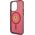 Ferrari Ferrari Translucent MagSafe - Etui iPhone 14 Pro (Czerwony)