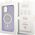 Guess Guess Glitter Gold MagSafe - Etui iPhone 14 Plus (Purpurowy)
