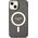 Guess Guess Glitter Gold MagSafe - Etui iPhone 14 Plus (Czarny)