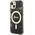 Guess Guess Golden Marble MagSafe - Etui iPhone 14 (Czarny)