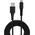 Kabel USB Lindy USB-A - Lightning 1 m Czarny (31320)