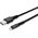 Kabel USB Lindy USB-A - Lightning 1 m Czarny (31320)