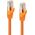 MicroConnect CAT6A S/FTP 2m Orange LSZH