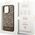 Guess Etui Guess GUHMP14LHGCFSEW Apple iPhone 14 Pro brązowy/brown hard case GCube Stripes MagSafe