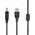 Kabel USB Cablexpert USB-A - USB-B 1.5 m Czarny (CCFB-USB2-AMBM-1.5M)