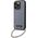 Karl Lagerfeld Etui Karl Lagerfeld KLHCP14LSACKLHPG Apple iPhone 14 Pro srebrny/silver hardcase Saffiano Monogram Chain