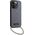 Karl Lagerfeld Etui Karl Lagerfeld KLHCP14LSACKLHPG Apple iPhone 14 Pro srebrny/silver hardcase Saffiano Monogram Chain