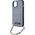 Karl Lagerfeld Etui Karl Lagerfeld KLHCP14SSACKLHPG Apple iPhone 14 srebrny/silver hardcase Saffiano Monogram Chain